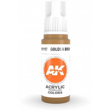 AK Acrylic - Golden Brown (17ml) - AK11117