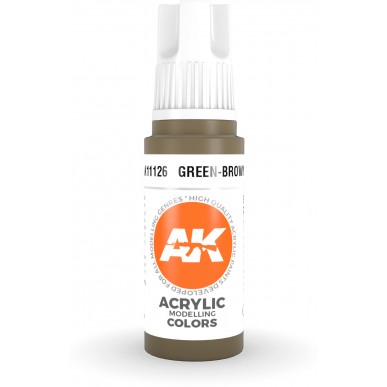AK Acrylic - Green-Brown (17ml) - AK11126
