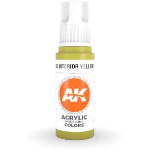 AK Acrylic - Interior Yellow Green (17ml) - AK11138