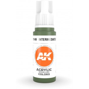 AK Acrylic - Intermediate Green (17ml) - AK11149