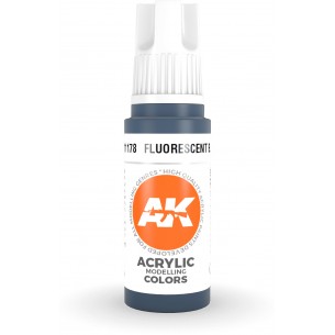 AK Acrylic - Fluorescent Blue (17ml) - AK11178