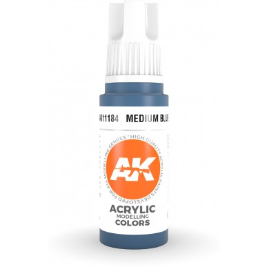 AK Acrylic - Medium Blue (17ml) - AK11184