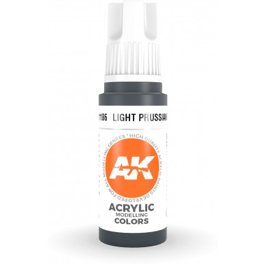 AK Acrylic - Light Prussian Blue (17ml) - AK11186