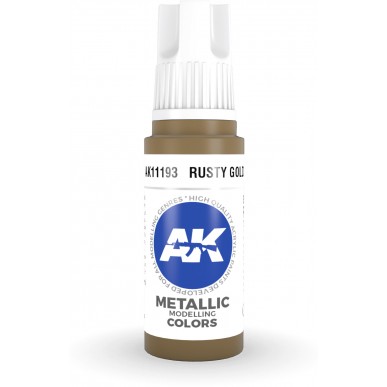 AK Metallic - Rusty Gold (17ml) - AK11193