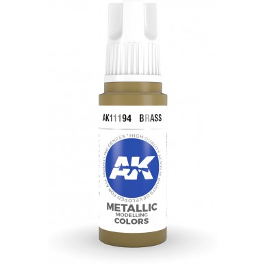 AK Metallic - Brass (17ml) - AK11194