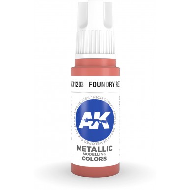 AK Metallic - Foundry Red (17ml) - AK11203