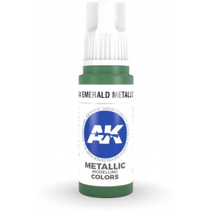 AK Metallic - Emerald Metallic Green (17ml) - AK11204