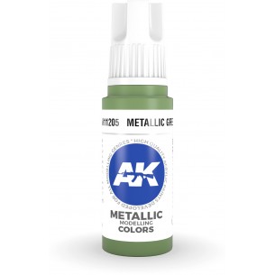 AK Metallic - Metallic Green (17ml) - AK11205