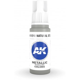 AK Metallic - Natural Steel (17ml) - AK11210