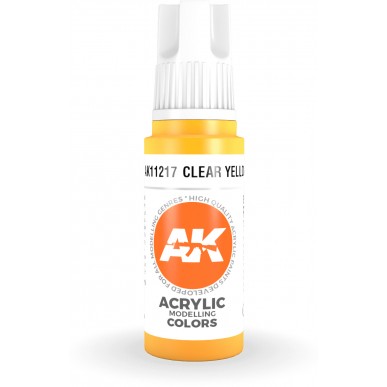 AK Acrylic - Clear Yellow (17ml) - AK11217
