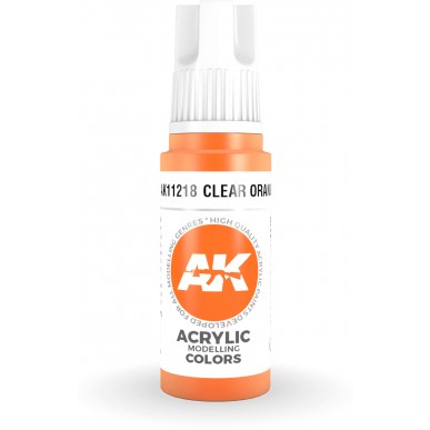 AK Acrylic - Clear Orange (17ml) - AK11218