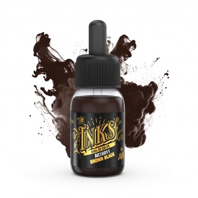 AK The Inks - Brown Black (30ml) -...