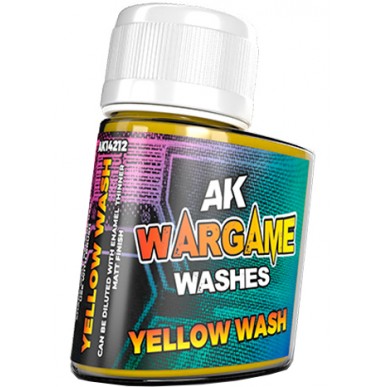 AK Wargame Washes - Yellow Wash...