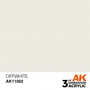 AK Acrylic - Offwhite (17ml) - AK11002 2