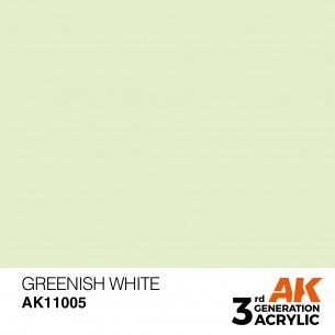 AK Acrylic - Greenish White (17ml) - AK11005 2