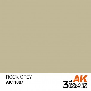 AK Acrylic - Rock Grey (17ml) - AK11007 2