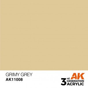 AK Acrylic - Grimy Grey (17ml) - AK11008 2