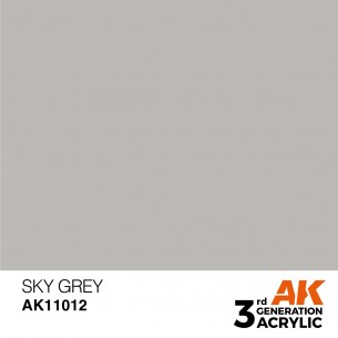 AK Acrylic - Sky Grey (17ml) - AK11012 2