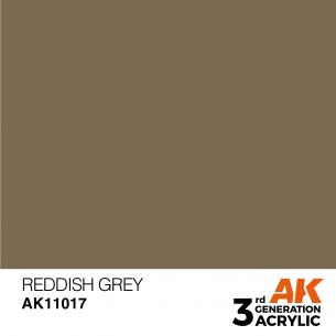 AK Acrylic - Reddish Grey (17ml) - AK11017 2