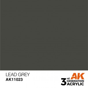 AK Acrylic - Lead Grey (17ml) - AK11023 2