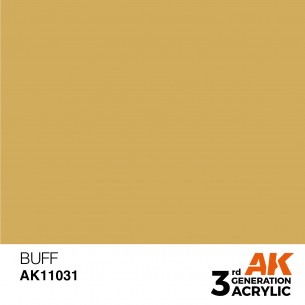 AK Acrylic - Buff (17ml) - AK11031 2