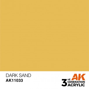 AK Acrylic - Dark Sand (17ml) - AK11033 2