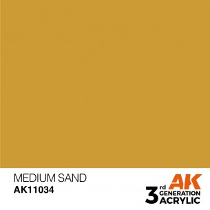 AK Acrylic - Medium Sand (17ml) - AK11034 2