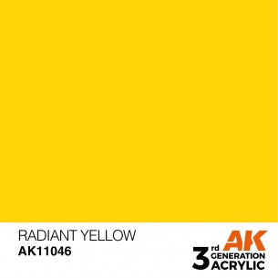 AK Acrylic - Radiant Yellow (17ml) - AK11046 2
