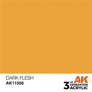 AK Acrylic - Dark Flesh (17ml) - AK11056 2
