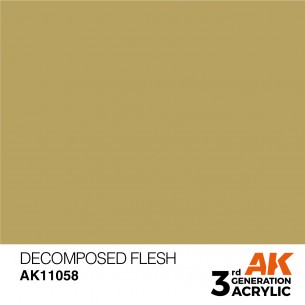 AK Acrylic - Decomposed Flesh (17ml) - AK11058 2