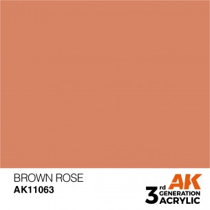 AK Acrylic - Brown Rose (17ml) - AK11063 2