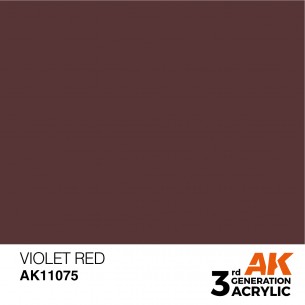 AK Acrylic - Violet Red (17ml) - AK11075 2
