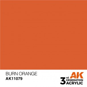 AK Acrylic - Burn Orange (17ml) - AK11079 2