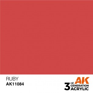 AK Acrylic - Ruby (17ml) - AK11084 2