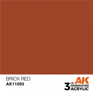 AK Acrylic - Brick Red (17ml) - AK11093 2