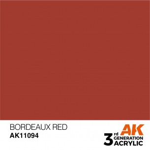 AK Acrylic - Bordeaux Red (17ml) - AK11094 2