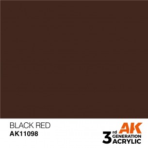 AK Acrylic - Black Red (17ml) - AK11098 2