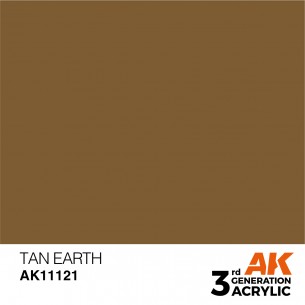 AK Acrylic - Tan Earth (17ml) - AK11121 2