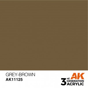 AK Acrylic - Grey-Brown (17ml) - AK11125 2