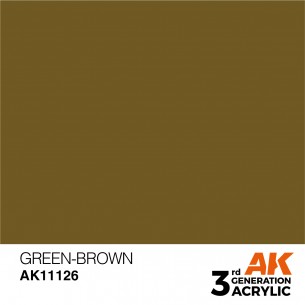 AK Acrylic - Green-Brown (17ml) - AK11126 2