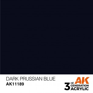 AK Acrylic - Dark Prussian Blue (17ml) - AK11189 2