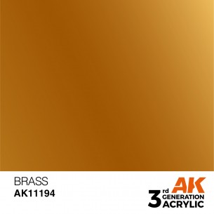 AK Metallic - Brass (17ml) - AK11194 2
