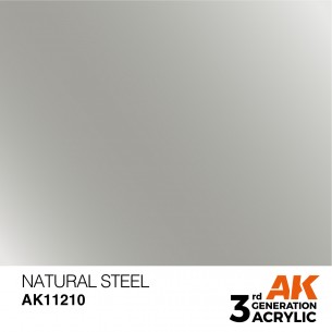 AK Metallic - Natural Steel (17ml) - AK11210 2
