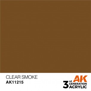 AK Acrylic - Clear Smoke (17ml) - AK11215 2