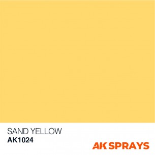 AK Spray - Sand Yellow Color (150 ml) - AK1024 2