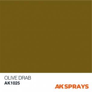 AK Spray - Olive Drab Color (150 ml) - AK1025 2