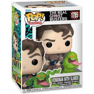 Funko Pop Animation 1785 - Venkman with Slimer - The Real Ghostbusters