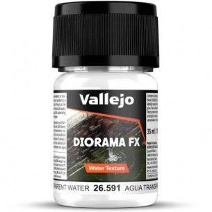 Vallejo Water Textures - Transparent Water (35ml) - 26.591