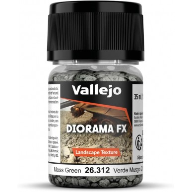 Vallejo Landscape Textures - Moss Green (35ml) - 26.312