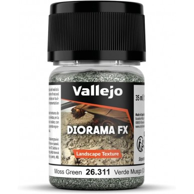Vallejo Landscape Textures - Moss Green (35ml) - 26.311